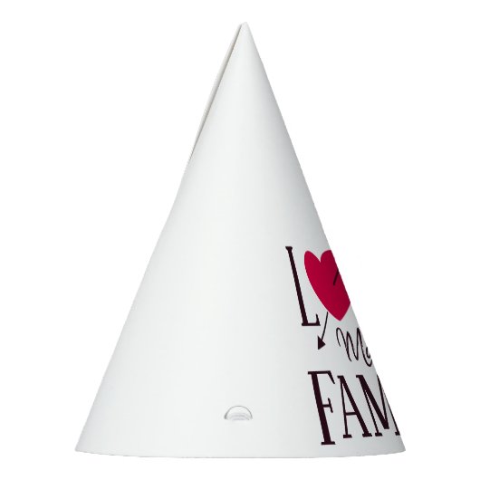 愛は家族-採用のパーティーの供給--を作ります パーティーハット (左)