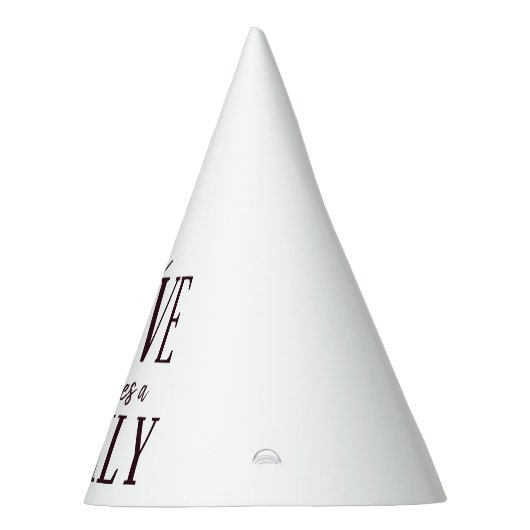 愛は家族-採用のパーティーの供給--を作ります パーティーハット (右)