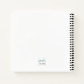 愛は小さな最高の家に成長引用文 ノートブック (裏面)