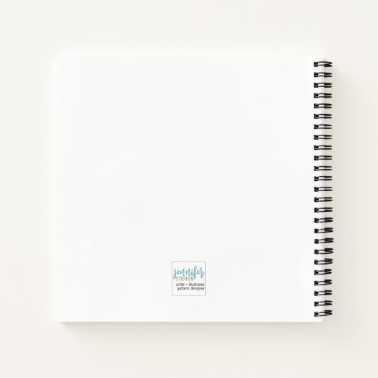 愛は小さな最高の家に成長引用文 ノートブック (裏面)