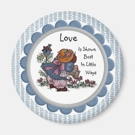 愛は小さ最高のな方法で示される マグネット