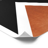 "愛は山を移動する"銅プリント ポスター (角)