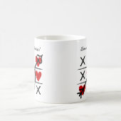 愛は常にコーヒーマグを勝ち取る コーヒーマグカップ (中央)
