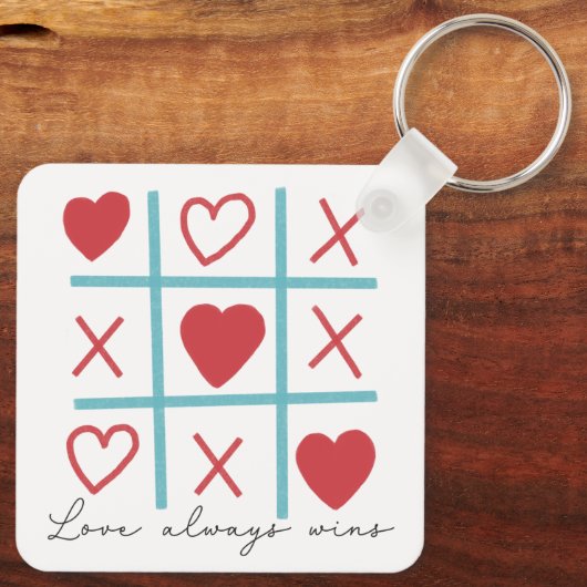 愛は常に勝つ キーホルダー (裏面)