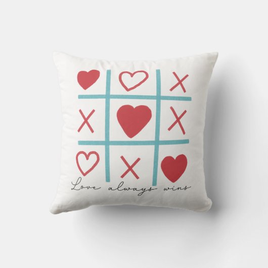 愛は常に勝つ クッション (裏面)