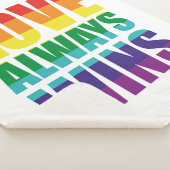 愛は常に勝つ シェルパブランケット (3/4)