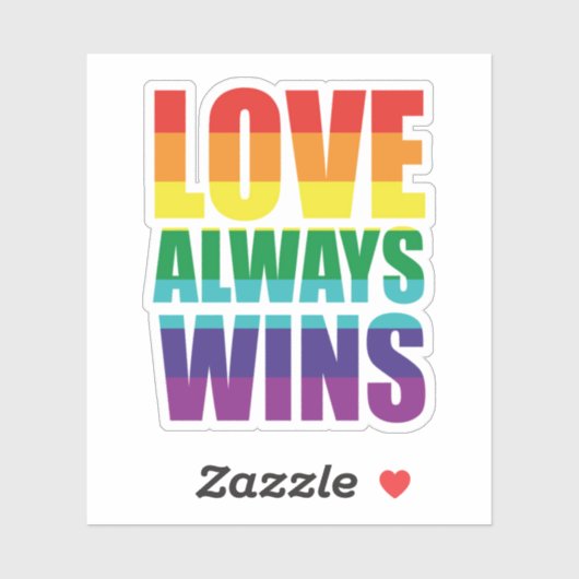 愛は常に勝つ シール (シート)