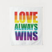 愛は常に勝つ タペストリー (正面)