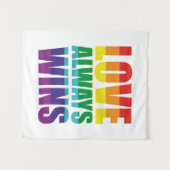 愛は常に勝つ タペストリー (正面(横))