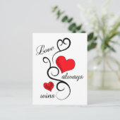 愛は常に勝つ ポストカード (スタンド正面)