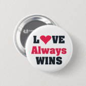 愛は常に勝つ 缶バッジ (正面&裏面)