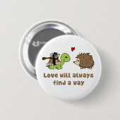 愛は常に道を見つける 缶バッジ (正面&裏面)