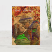 愛は常空白のにグリーティングカード内 シーズンカード (正面)