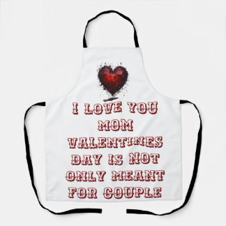 愛は年齢も限界も死も無い」 エプロン