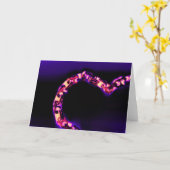 愛は強いカードを育てます カード (黄色い花)