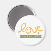 愛は必要なもの マグネット (正面/裏面)