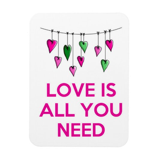 愛は必要なもの.jpg マグネット (縦)