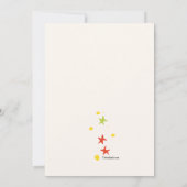 愛は必要な全ての招待状 招待状 (裏面)