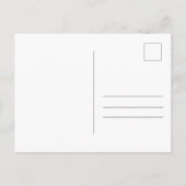 愛は忍耐のウェディング延期 案内ポストカード (裏面)