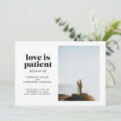 愛は忍耐強いが私たちは駆け落ちする 案内状 (スタンド正面)