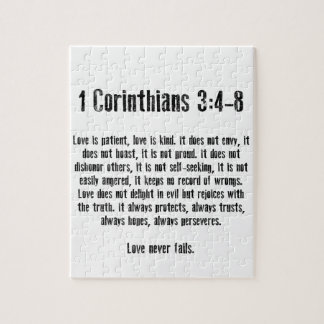 愛は忍耐強いです ジグソーパズル