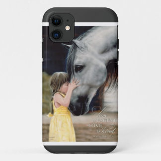 愛は忍耐強いです iPhone 11 ケース