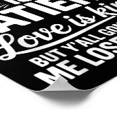 愛は忍耐強い愛は優しいが、Y&#39；すべてつもりM ポスター (角)