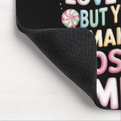 愛は忍耐強い愛は親切だが、すべてはMになる マウスパッド (コーナー)