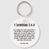 愛は忍耐強い キーホルダー (正面)