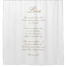 愛は忍耐強い |コリント13 |エレガントアイボリー