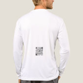 愛は忍耐強い。私は違う。 トライブレンドTシャツ (背面)