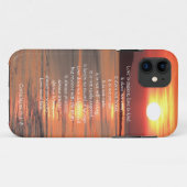 愛は忍耐強いCorinthians作詩します、海の日の出です Case-Mate iPhoneケース (裏面(横))