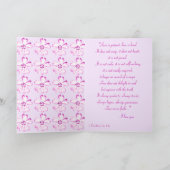 愛は忍耐強く愛は優しい…. – カード – テンプレート (内部)