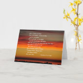 「愛は忍耐強く親切だ…」グリーティングカード カード (黄色い花)