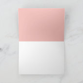 愛は忍耐強く親切なフローラすべての行事カード カード (内部)