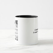 愛は忍耐強く、優しい クラシックアピール マグカップ (中央)
