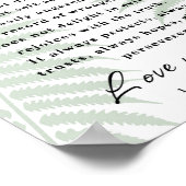 愛は忍耐強く、愛は優しい ポスター (角)