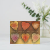 愛は忍耐強く、愛は優しい ポストカード (スタンド正面)