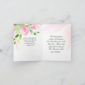 愛は忍耐強く、愛は慈しみ深い、愛は人を妬まない、愛は自慢しない、愛は高慢にならない、愛は礼を失しない カード (内部)