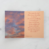 愛は忍耐強く、愛は親切である – カード – テンプレート (内部)