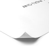 愛は忍耐強く、愛は親切、愛、聖書の詩 ポスター (角)