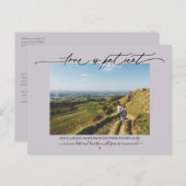 愛は忍耐結婚の涙にむせぶ梅 ポストカード (正面/裏面)