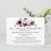 愛は忍耐 ウェディングアナウンスメント インビテーション (スタンド正面)