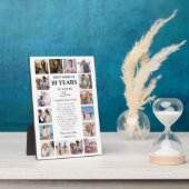 愛は忍耐　マイルストーン記念日の写真 フォトプラーク (側面)