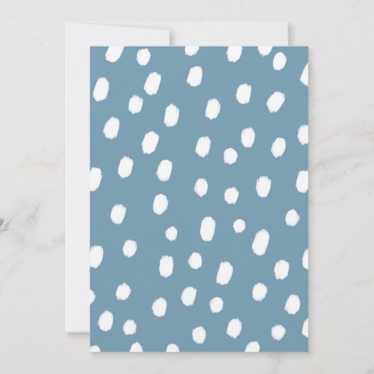 愛は忍耐 花嫁 ウェディング延期 案内状 (裏面)