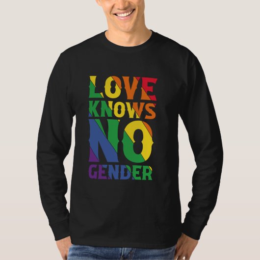 愛は性分を知らぬ Tシャツ (正面)