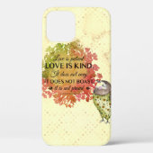 愛は患者で親切な引用文 Case-Mate iPhoneケース (裏面)