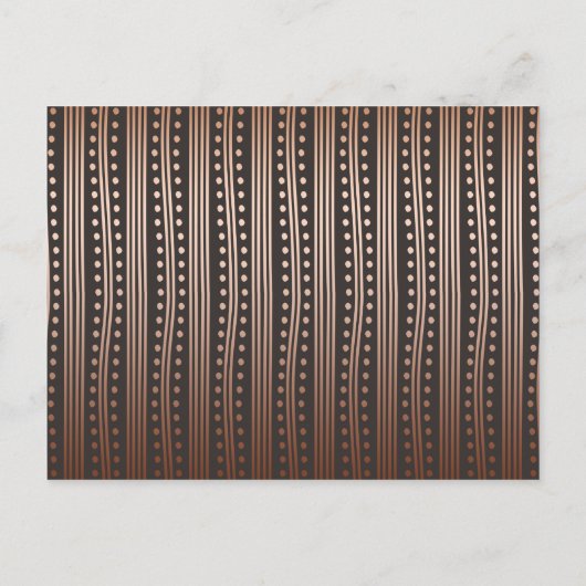 愛は患者のバラ金ゴールドの結婚計画の変更 インビテーションポストカード (裏面)