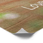 愛は患者のバラ ポスター (角)