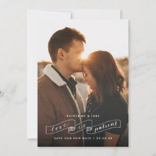 愛は患者の写真の日付発表を変更 セーブザデート